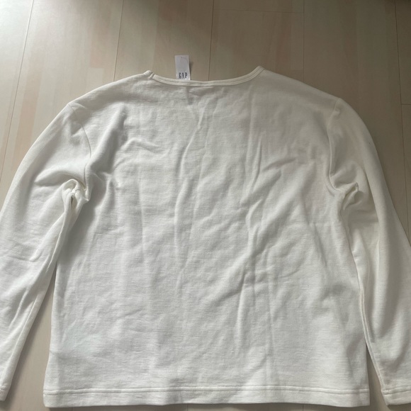 Full sleeve t-shirt , cream white - Picture 3 of 3